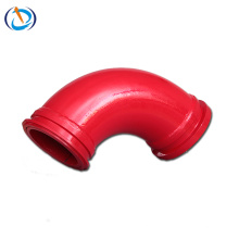 Wear resistant DN150/6 double wall elbow price